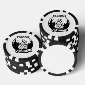 Lot De Jeton De Poker Camping Munson (Empiler)