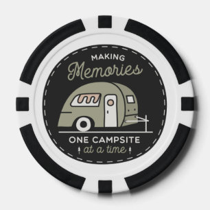 Lot De Jeton De Poker Camping Poker Chips - Faire des souvenirs un campi