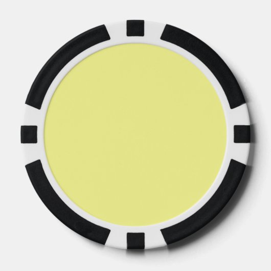 Lot De Jeton De Poker Canari (uni)  (Recto)