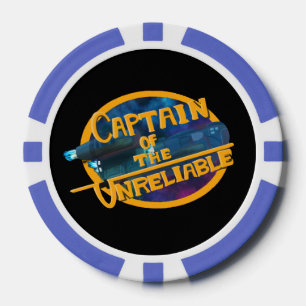 Lot De Jeton De Poker Capitaine de l'Infiable