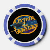Lot De Jeton De Poker Capitaine de l'Infiable (Verso)