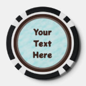 Lot De Jeton De Poker Caribou/Reindeer d'art populaire (Verso)