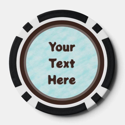 Lot De Jeton De Poker Caribou/Reindeer d'art populaire (Verso)