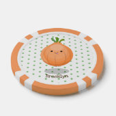 Lot De Jeton De Poker Caricature vert oignon brun joli (Simple)