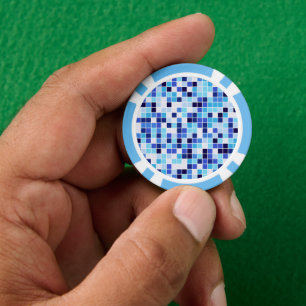 Lot De Jeton De Poker Carrelage de la piscine, Carrelage en mosaïque ble