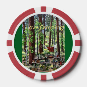 Lot De Jeton De Poker Cartes de Poker Camping