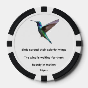 Lot De Jeton De Poker Casino d'image classique de colibri