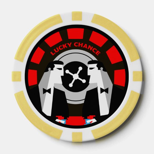 Lot De Jeton De Poker Casino Gambling Poker Roulette (Recto)