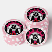 Lot De Jeton De Poker Casino Gambling Poker Roulette (Empiler)