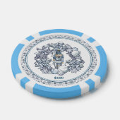 Lot De Jeton De Poker Casse-noisette blanche (Simple)