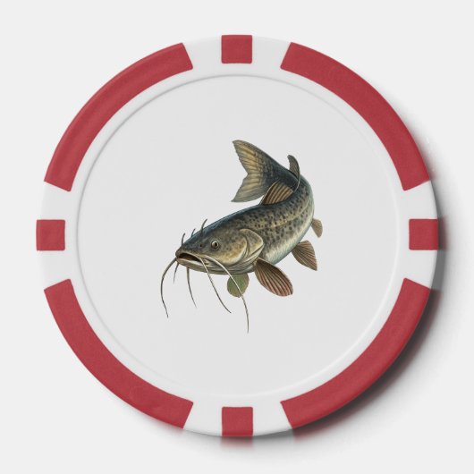 Lot De Jeton De Poker Catfish (Recto)