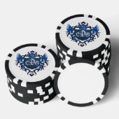 Lot De Jeton De Poker CDO-Blue Shield -Chips de poker (Empiler)