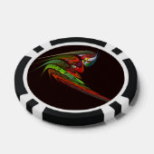 Lot De Jeton De Poker Chameleon Art Abstrait (Simple)