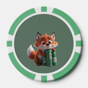 Lot De Jeton De Poker Charge d'alimentation Fox