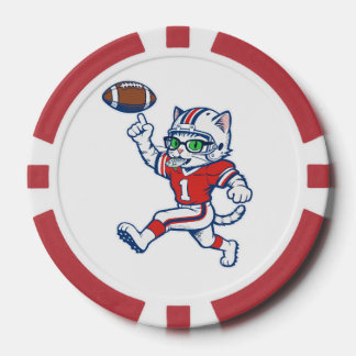 Lot De Jeton De Poker Chat de foot drôle