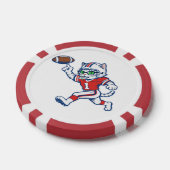 Lot De Jeton De Poker Chat de foot drôle (Simple)