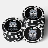 Lot De Jeton De Poker Chat de texture (Empiler)