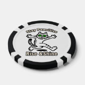 Lot De Jeton De Poker Chat Restez Positif (Simple)