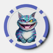 Lot De Jeton De Poker Cheshire Cat (Verso)