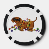 Lot De Jeton De Poker Chien brillant (Verso)