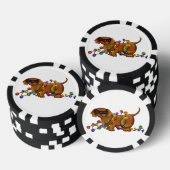 Lot De Jeton De Poker Chien brillant (Empiler)
