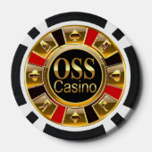 Lot De Jeton De Poker Chiffre d'affaires de Katie (Verso)