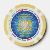 Lot De Jeton De Poker Chip de poker 1000 LDOGE (Verso)