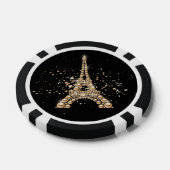 Lot De Jeton De Poker Chip de poker Tour Eiffel (Simple)
