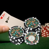 Lot De Jeton De Poker Chip de poker Tropical Elegance