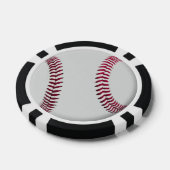 Lot De Jeton De Poker Chips de baseball Poker (Simple)