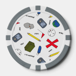 Lot De Jeton De Poker Chips de mise en cache