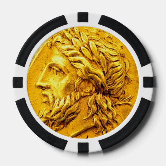 Lot De Jeton De Poker Chips de poker à pièces anciennes (Recto)