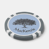 Lot De Jeton De Poker Chips de poker - Arbre famille (Simple)