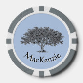 Lot De Jeton De Poker Chips de poker - Arbre famille (Recto)