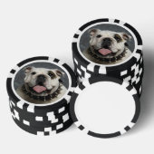 Lot De Jeton De Poker Chips de poker Bulldog anglais (Empiler)