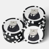 Lot De Jeton De Poker Chips de poker CAT BUTLER (Empiler)