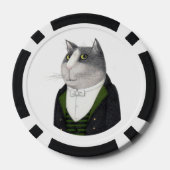 Lot De Jeton De Poker Chips de poker CAT FOOTMAN (Verso)
