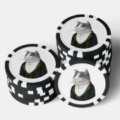 Lot De Jeton De Poker Chips de poker CAT FOOTMAN (Empiler)