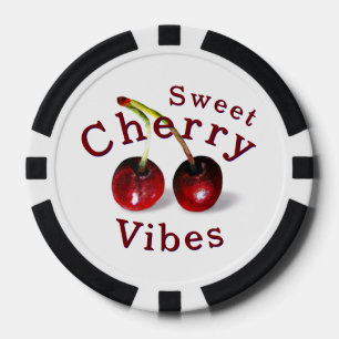Lot De Jeton De Poker Chips de poker cerises