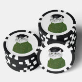 Lot De Jeton De Poker Chips de poker CHAUFFEUR CAT (Empiler)