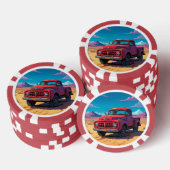 Lot De Jeton De Poker Chips de poker classique américain Pickup (Empiler)