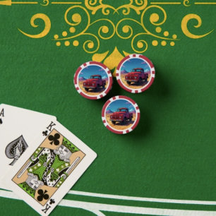 Lot De Jeton De Poker Chips de poker classique américain Pickup