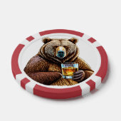 Lot De Jeton De Poker Chips de poker composite Ours personnalisés (Simple)