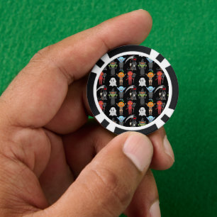Lot De Jeton De Poker Chips de poker de fête d'Halloween