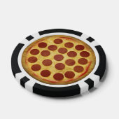 Lot De Jeton De Poker Chips de poker de pizza (Simple)