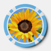 Lot De Jeton De Poker Chips de poker de tournesol (Verso)