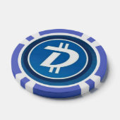 Lot De Jeton De Poker Chips de poker en argile digibyte (Simple)