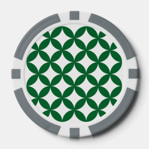 Lot De Jeton De Poker Chips de poker Green Shippo