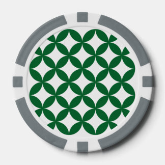 Lot De Jeton De Poker Chips de poker Green Shippo