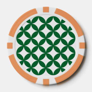 Lot De Jeton De Poker Chips de poker Green Shippo
